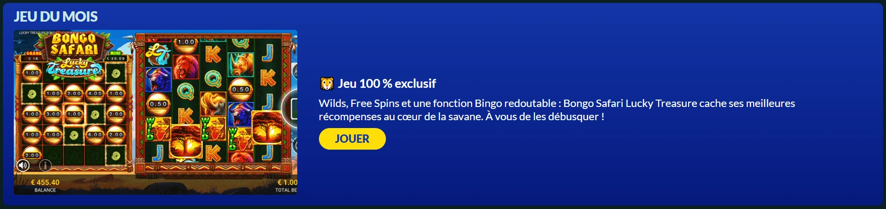 lucky treasure casino avis